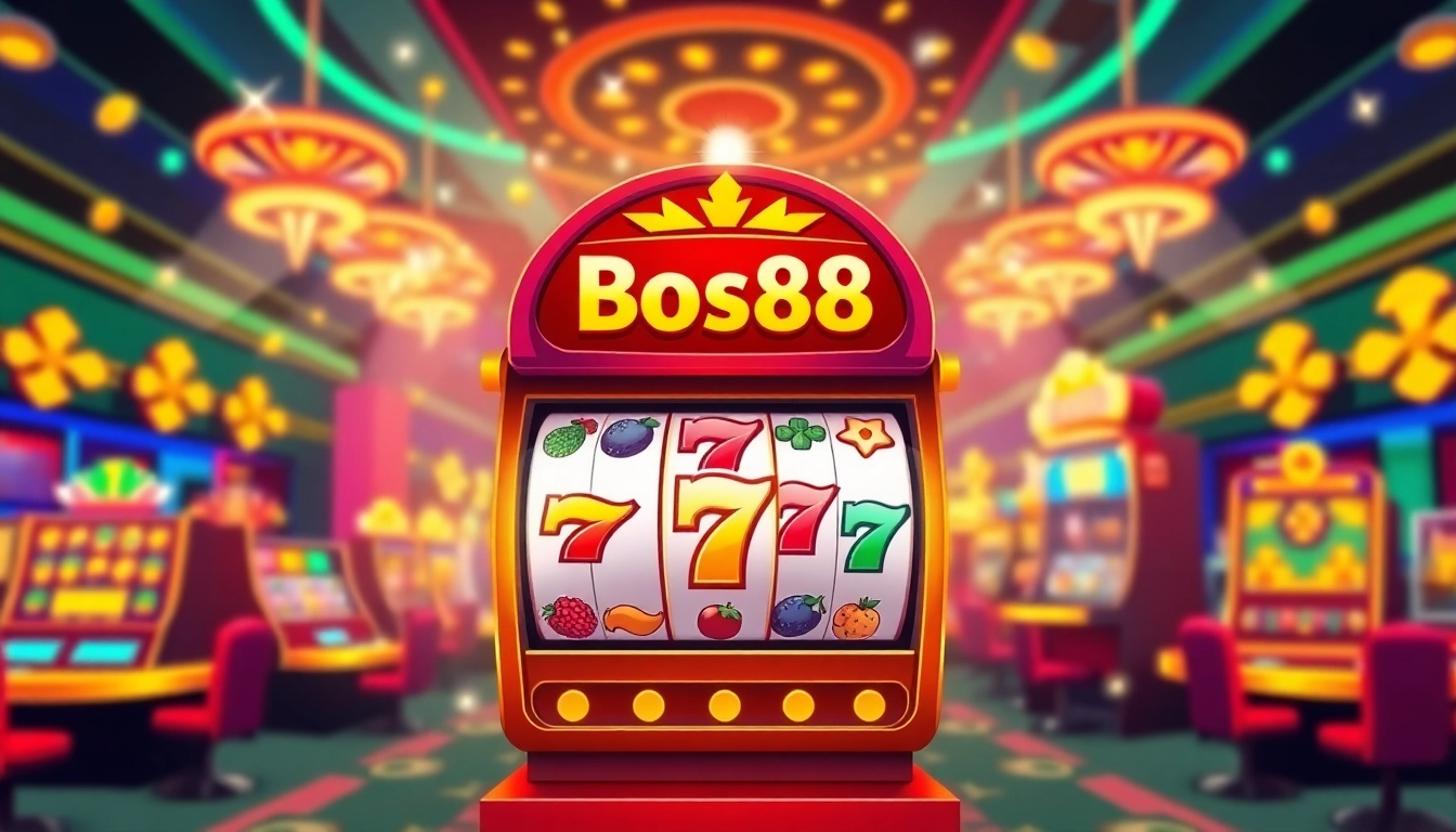 Menangkan di bos88 slot dengan mesin slot yang berwarna-warni dan menarik perhatian.