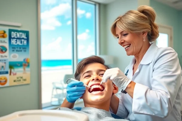 Your Trusted Orthodontist Myrtle Beach: Comprehensive Care for a Radiant Smile Orthodontist Myrtle Beach examining a patient in a bright, welcoming clinic setting