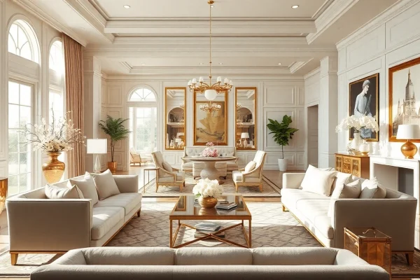 El lujo y elegancia de luxury12 se refleja en un espacio de vida cómodo y atractivo.